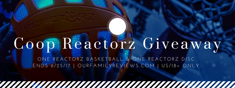 We're giving away a COOP Sports Reactorz Basketball and Reactorz Disc