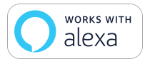 works with Alexa logo