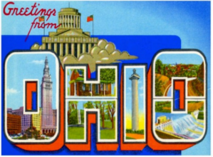 vintage ohio postcard by Trend Shop Gifts on Zazzle.com