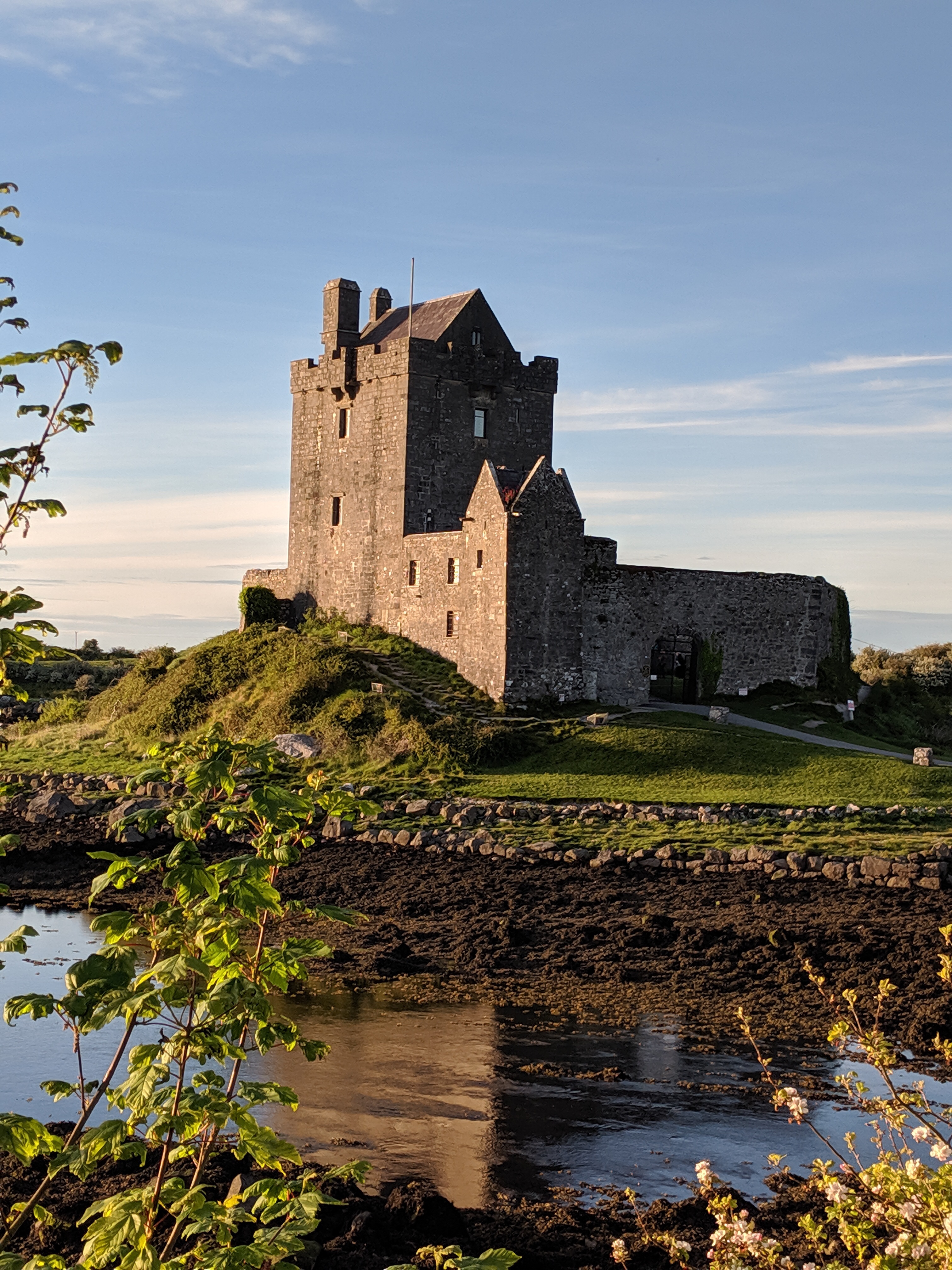 A night out at a Castle for dinner in Ireland 