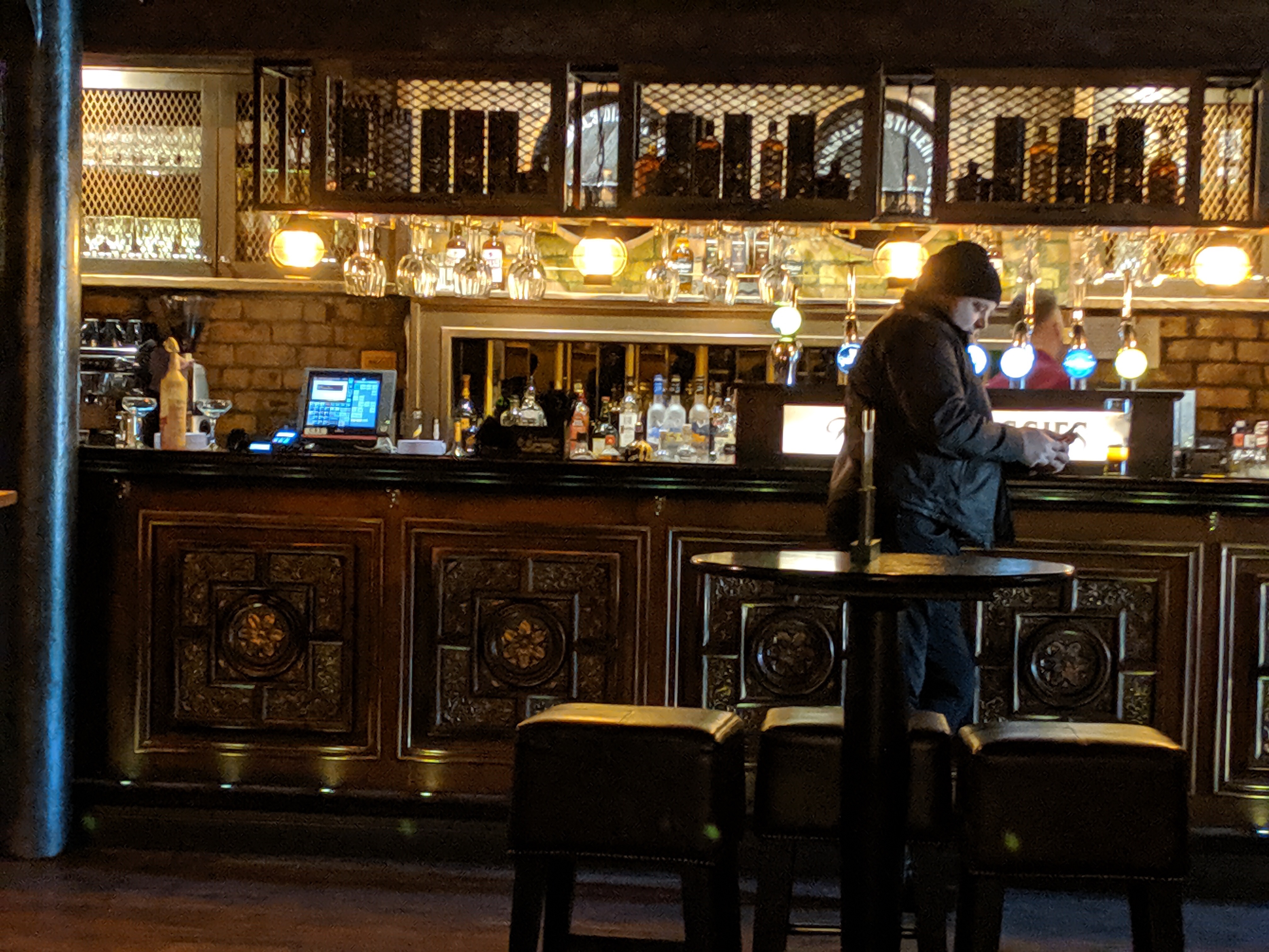 A hike then Dinner in Dublin Ireland